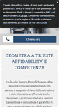 Mobile Screenshot of geometraschiavonpaolo.com